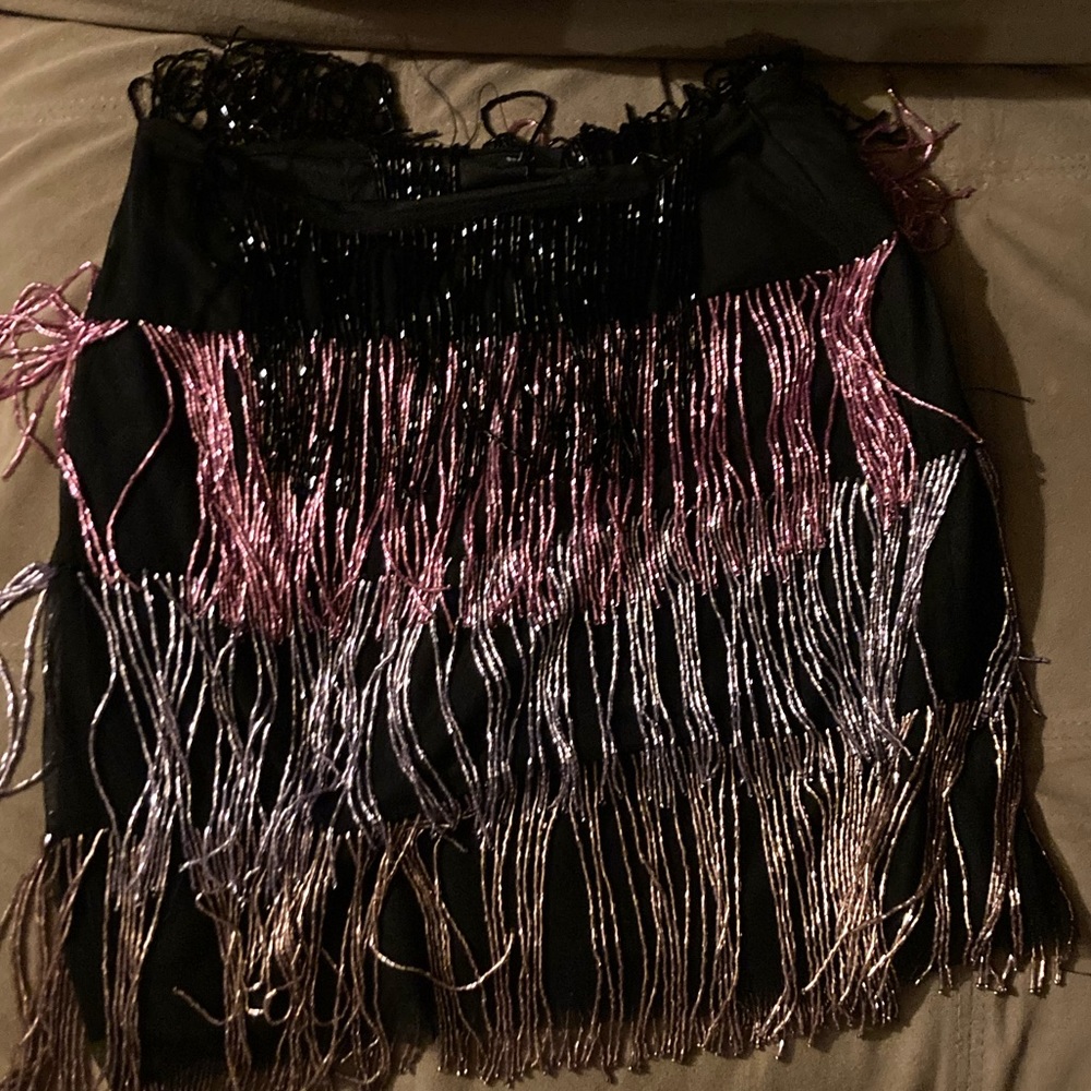 Beaded skirt by nasty gal